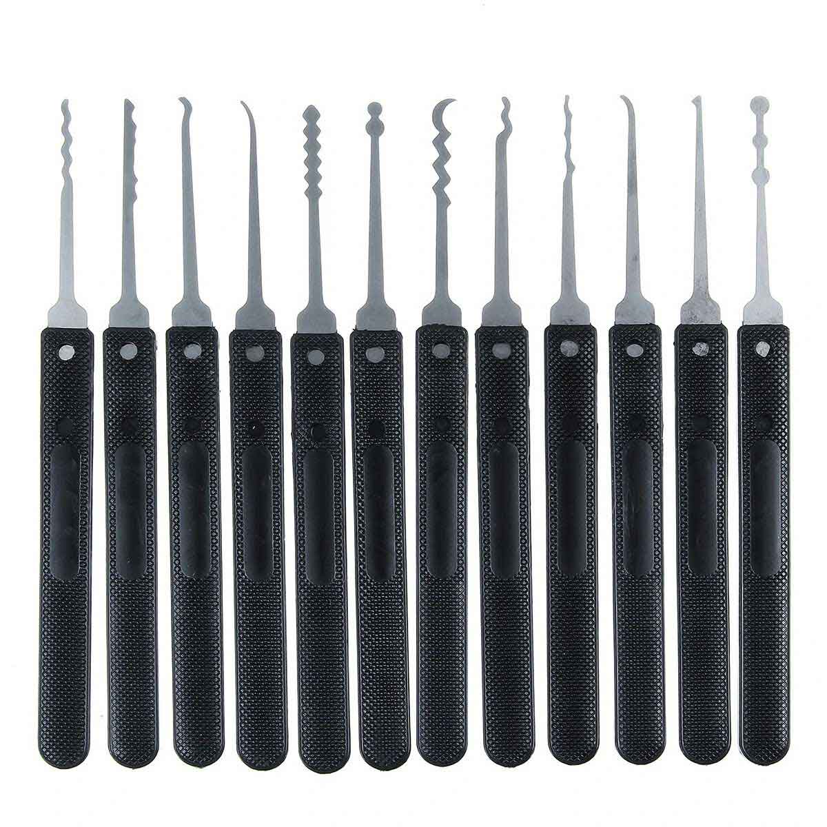 Locksmith Practice Lock and Lockpick Tool Kit