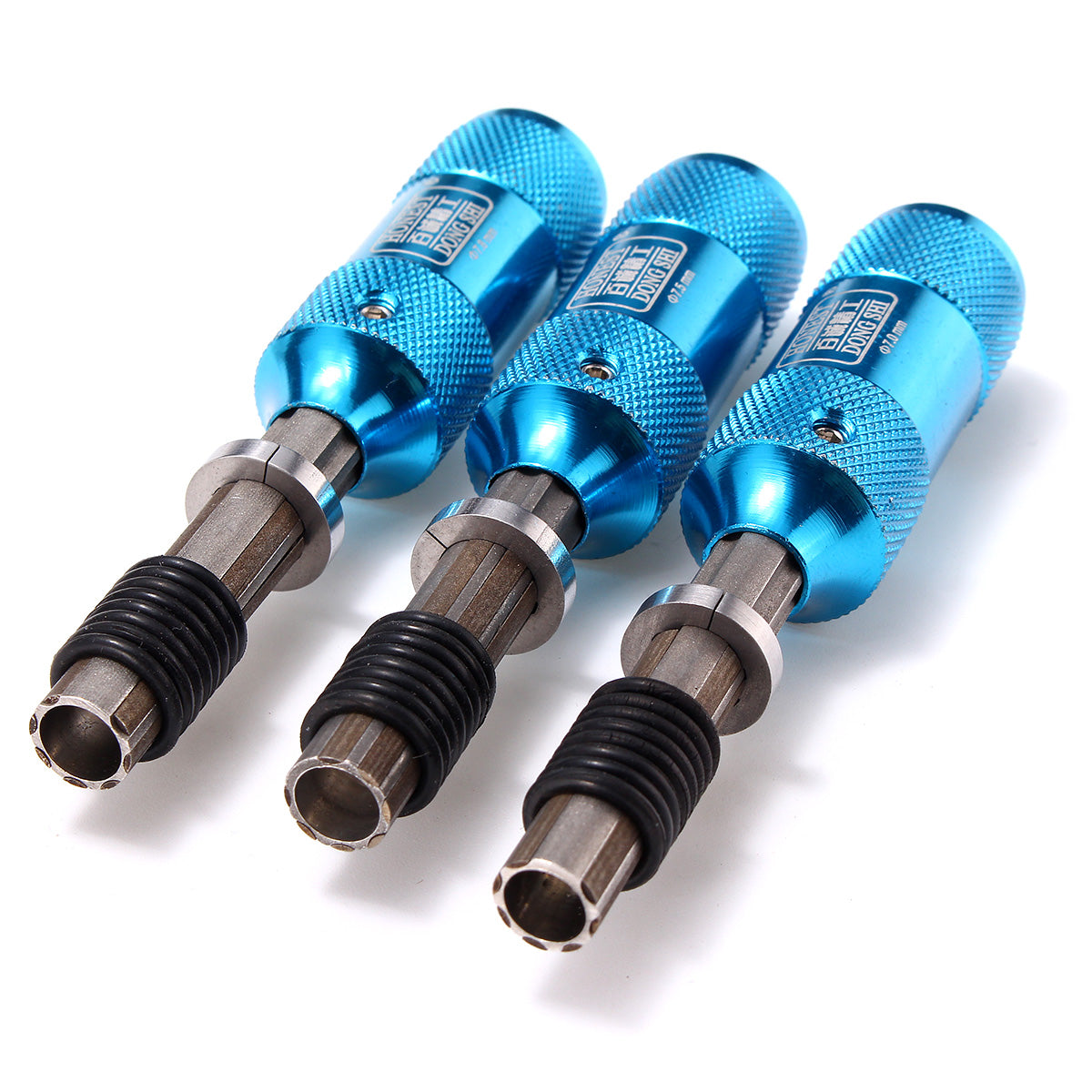 7 Pin Adjustable Tubular Lock Picks Set 7.0MM 7.5MM 7.8MM