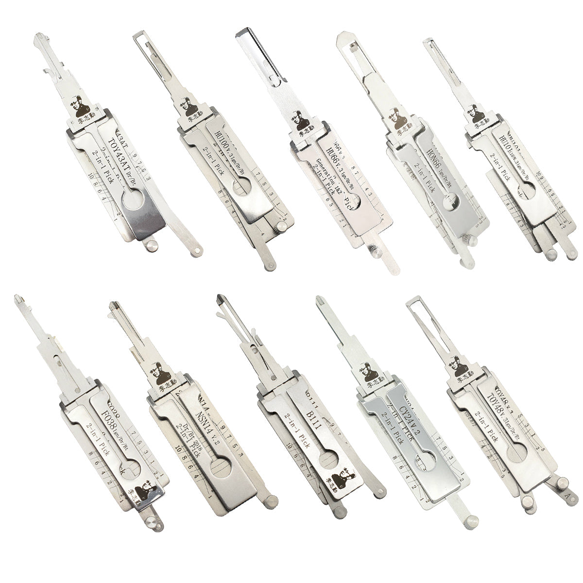 Lishi 10-Piece Automotive Tool Set