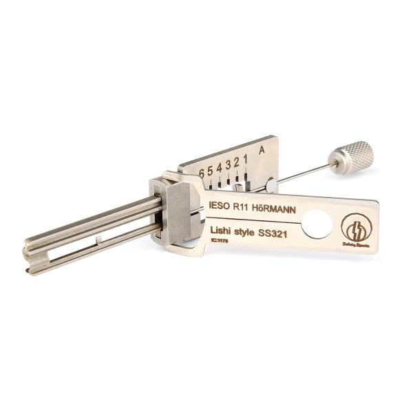 Lishi Style ISEO R11 / Hörmann 2 in 1 Decoder and Pick