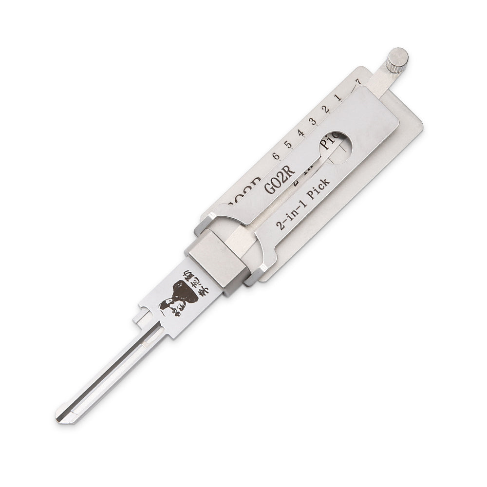 Lishi GO2R 2 in 1 Pick & Decoder for Japanese GOAL Keyway
