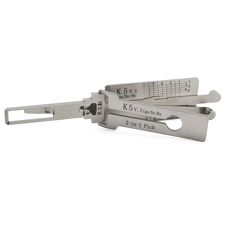 Lishi K5 2 in 1 Decoder and Pick for KIA