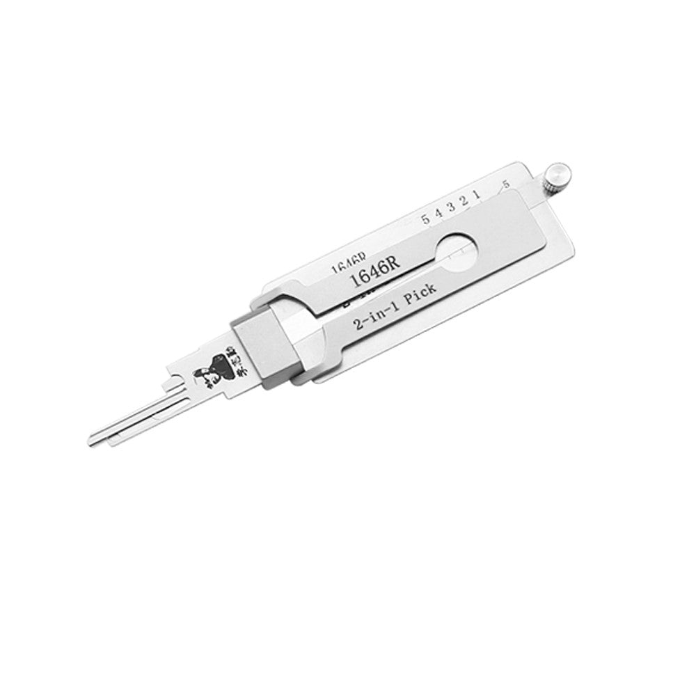 Lishi 1646R 2 in 1 Pick & Decoder for National CompX Mailbox Locks C9100 / C8700 / 1646R