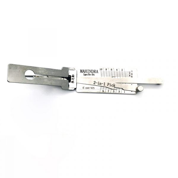 Lishi MAHINDRA 2 in 1 Decoder and Pick for India Mahindra SUVs