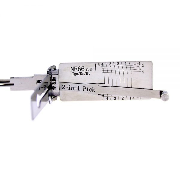 Lishi NE66 2 in 1 Decoder and Pick for VOLVO