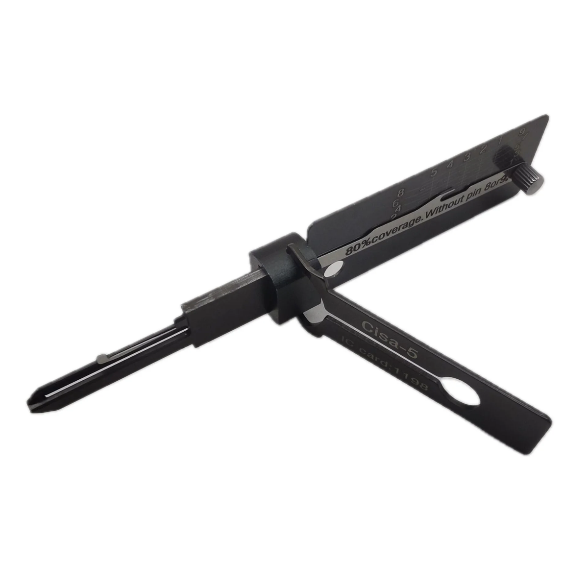 Lishi Style Cisa-5 2 in 1 Pick & Decoder for CISA 5-Pin Locks