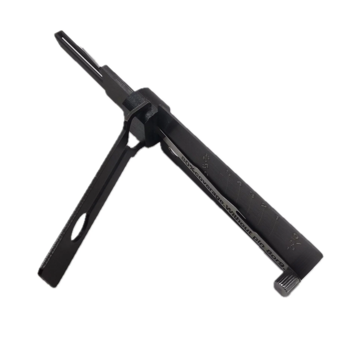 Lishi Style Yale-5 Lock Pick 2-in-1 Pick & Decoder for YALE 5-Pin Rim Cylinder