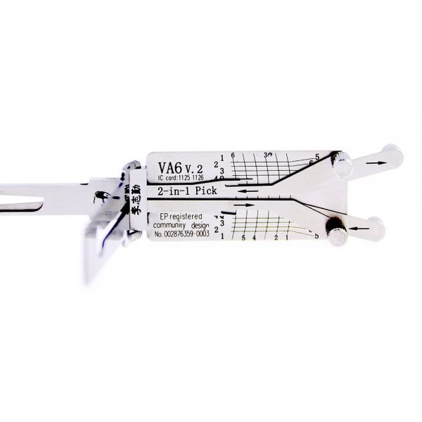 Lishi VA6 (4 Lifters) 2 in 1 Decoder and Pick
