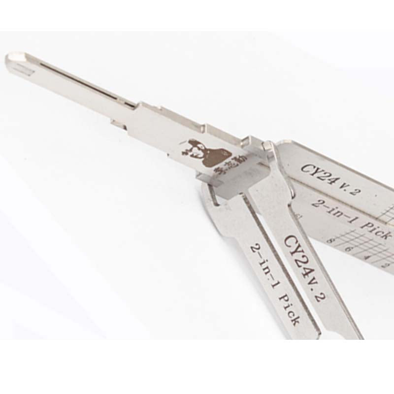 Original Automotive Lishi CY24 Lock Pick 2-in-1 Pick & Decoder - Chrysler