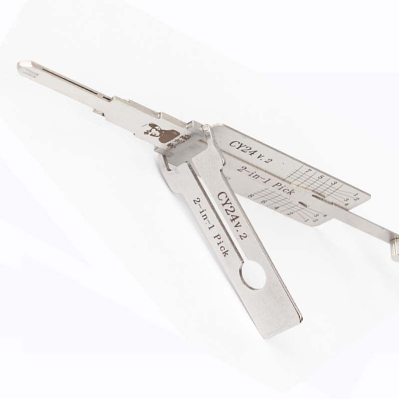 Original Automotive Lishi CY24 Lock Pick 2-in-1 Pick & Decoder - Chrysler