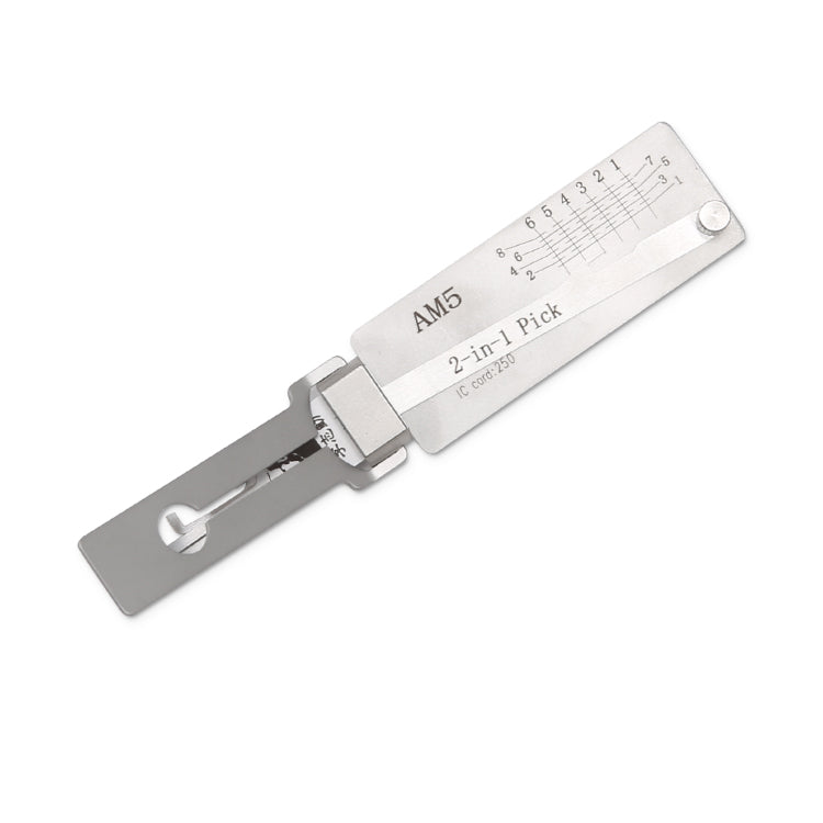 Original Lishi AM5 Lock Pick & Decoder for American Lock Padlocks Keyway