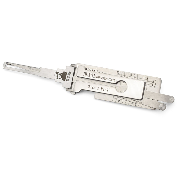 Original Lishi HU101(10) Lock Pick 2 in 1 Decoder and Pick for Ford