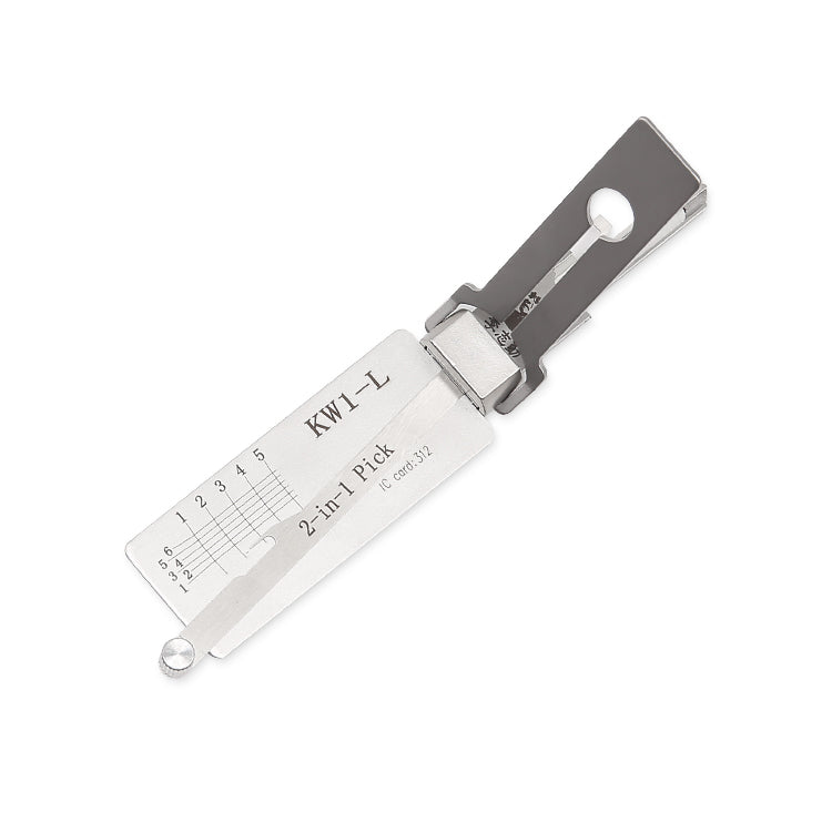 Original Lishi KW1-L Lock Pick 2-in-1 Pick & Decoder for 5-Pin Kwikset Keyway