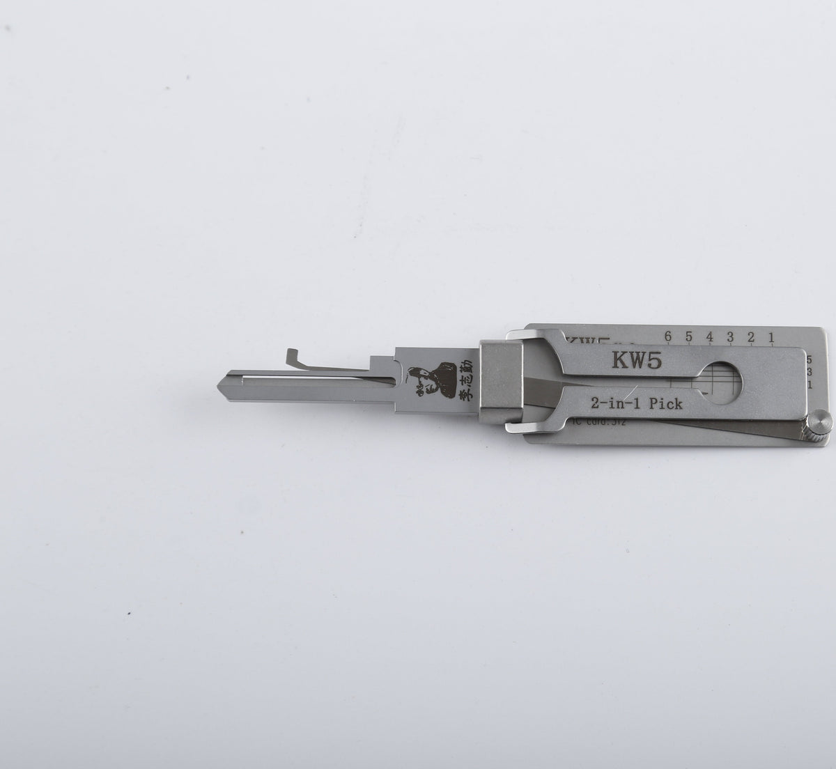 Original Lishi KW5 Lock Pick 2-in-1 Pick for 6-Pin Kwikset Keyway