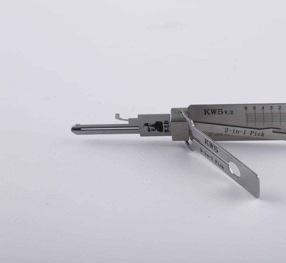 Original Lishi KW5 Lock Pick 2-in-1 Pick for 6-Pin Kwikset Keyway