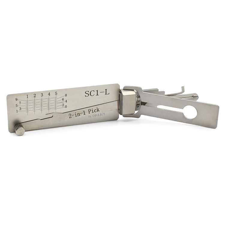 Original Lishi SC1-L Lock Pick for 5 Pin Schlage Keyway