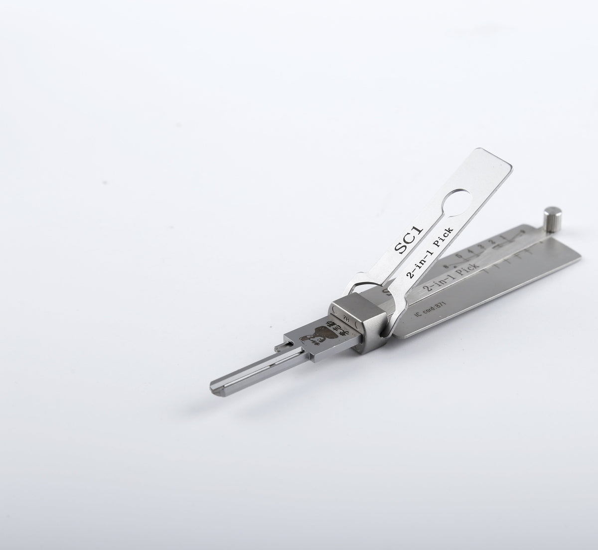 Original Lishi SC1 Lock Pick 2 in 1 Pick for 5-Pin Schlage Keyway