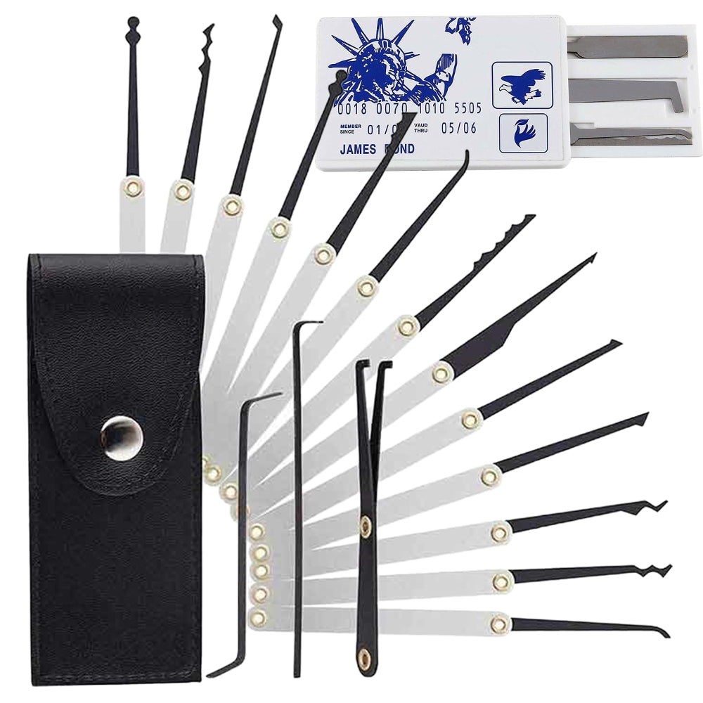 Lock Pick Tool 15 Piece Lock Pick Set