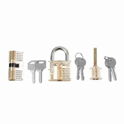 25 Piece Locksmith Unlocking Lock Pick Tool Kits