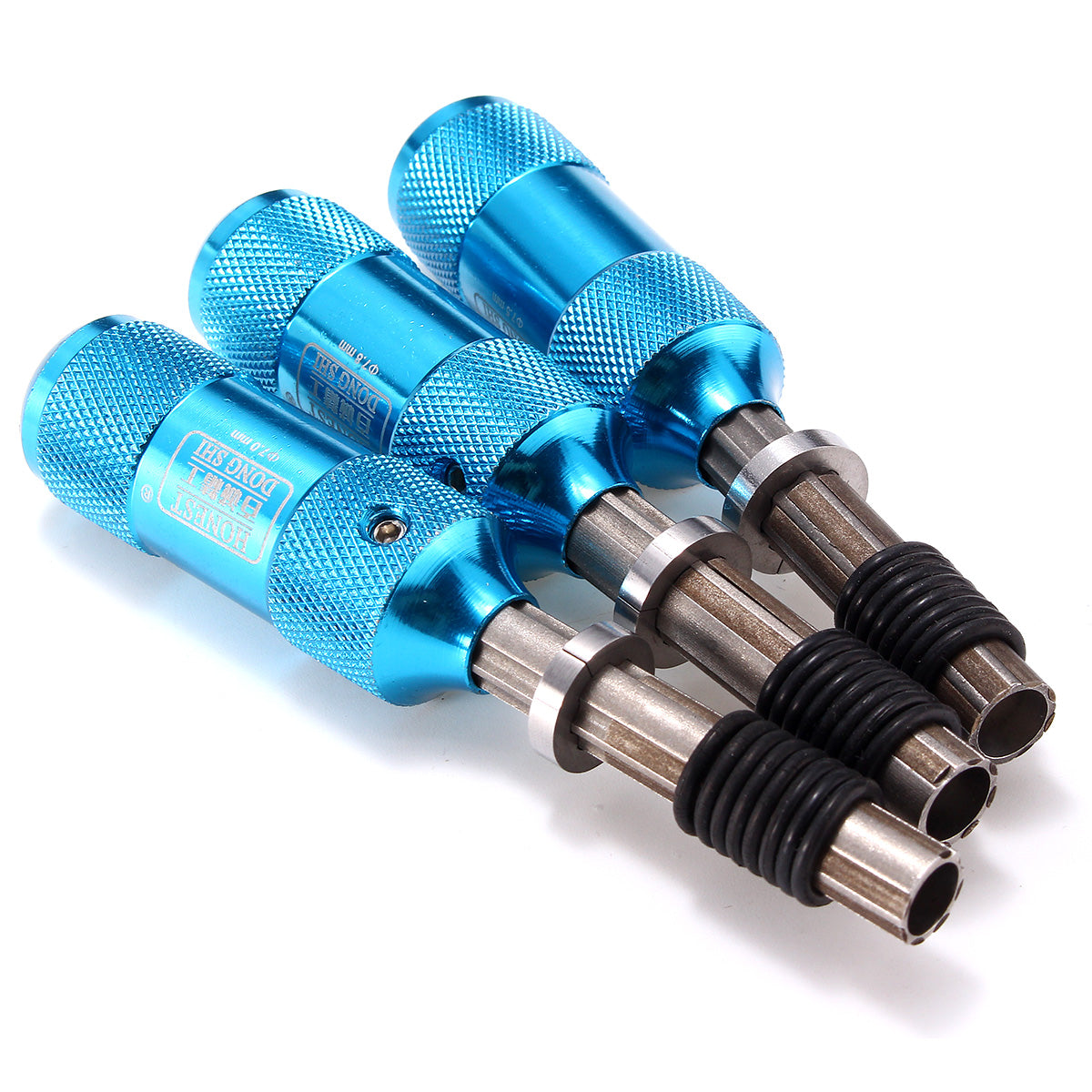 7 Pin Adjustable Tubular Lock Picks Set 7.0MM 7.5MM 7.8MM