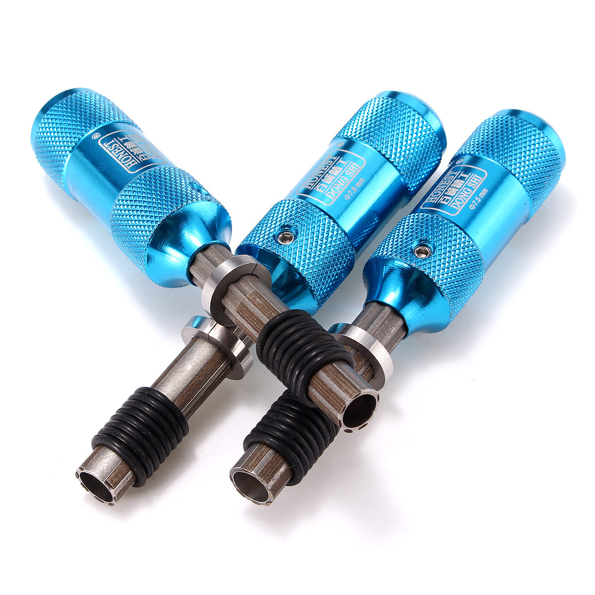 7 Pin Adjustable Tubular Lock Picks Set 7.0MM 7.5MM 7.8MM