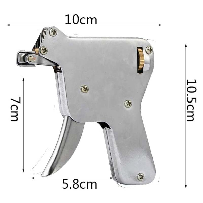 Lock Pick Gun with Credit Card Lock Pick Kit and Blue Transparent Practice Padlock, Locksmith Tool Door Lock Opener (UP)