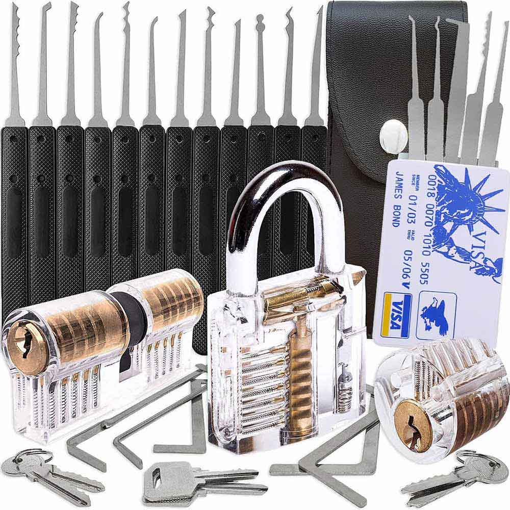 Lock Pick Tool 15 Piece Lock Pick Set