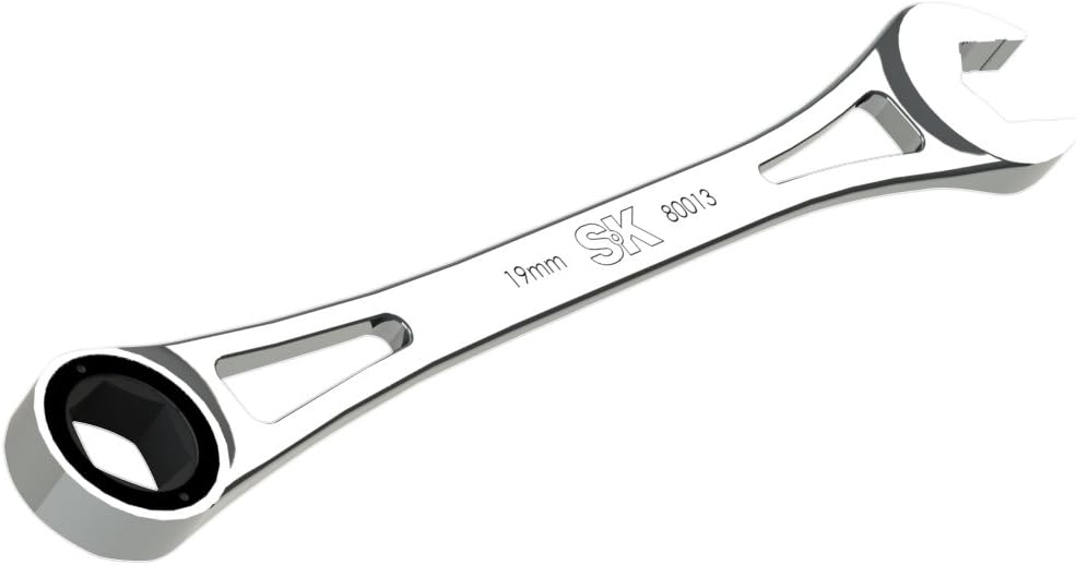 19mm 6-Point X-Frame Combination Ratcheting Wrench