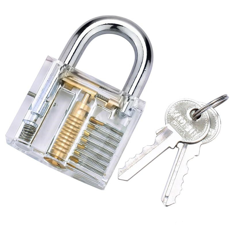 Acrylic Clear Practice Lock for Lockpicking