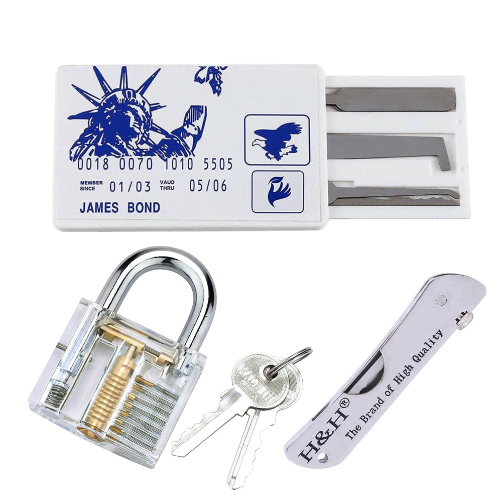 5 Piece Credit Card Lock Pick Sets