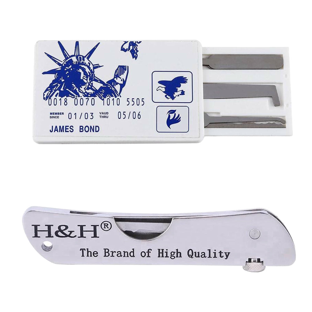 5 Piece Credit Card Lock Pick Sets