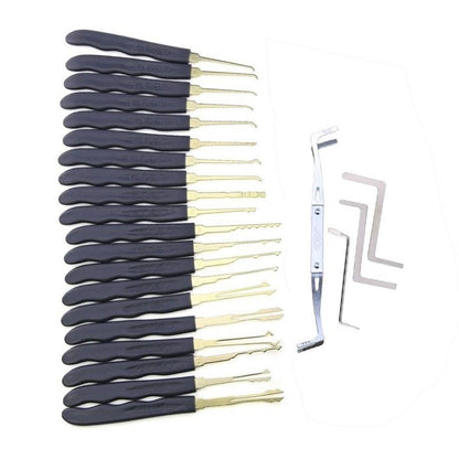 24 Pieces Lock Pick Set Locksmith Tool