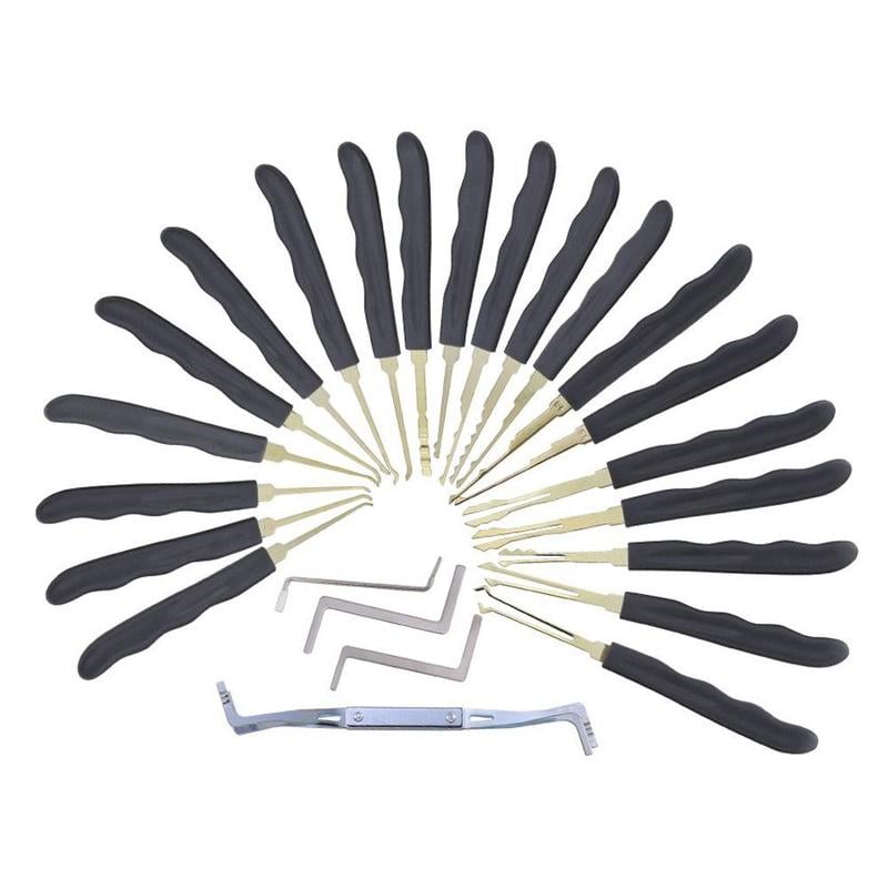 24 Pieces Lock Pick Set Locksmith Tool