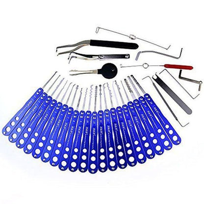 29 in 1 Lock Picking Kit Transparent Practice Padlock Bundle