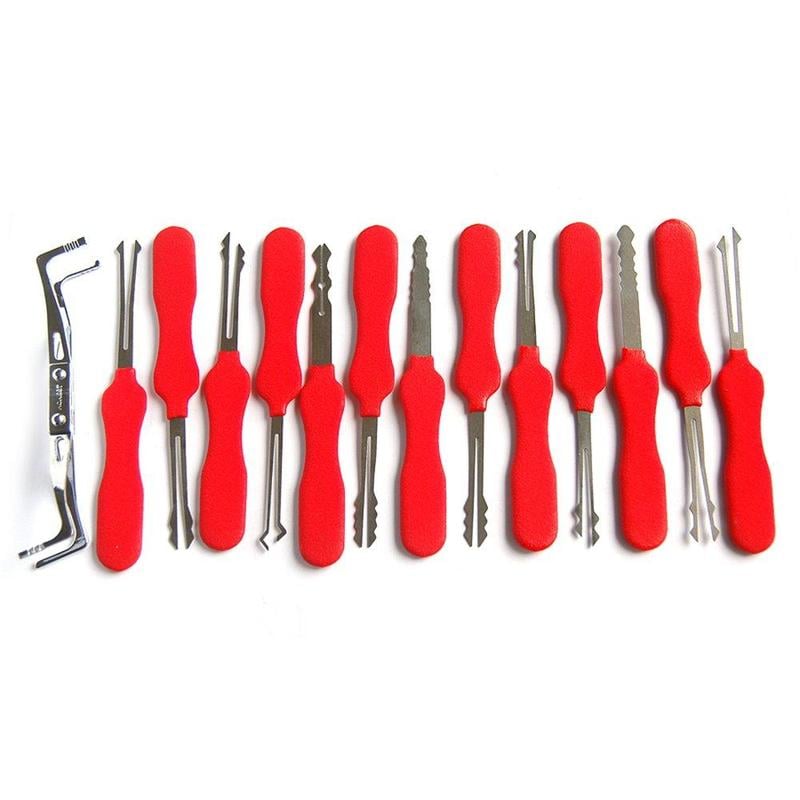 13 Double Sided Wafer Lock Rake Pick Tool