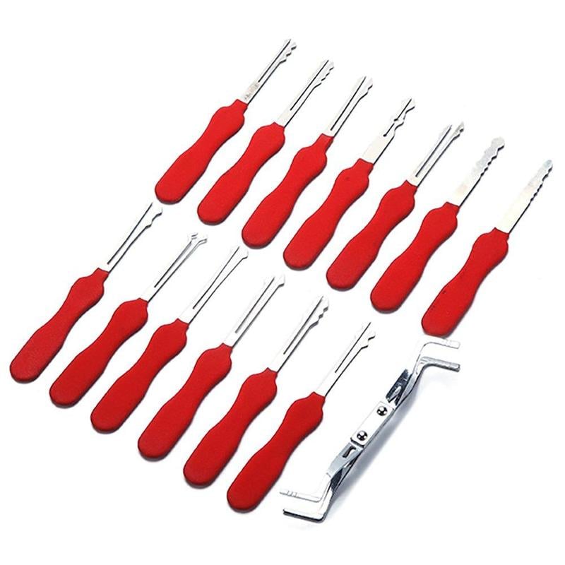 13 Double Sided Wafer Lock Rake Pick Tool