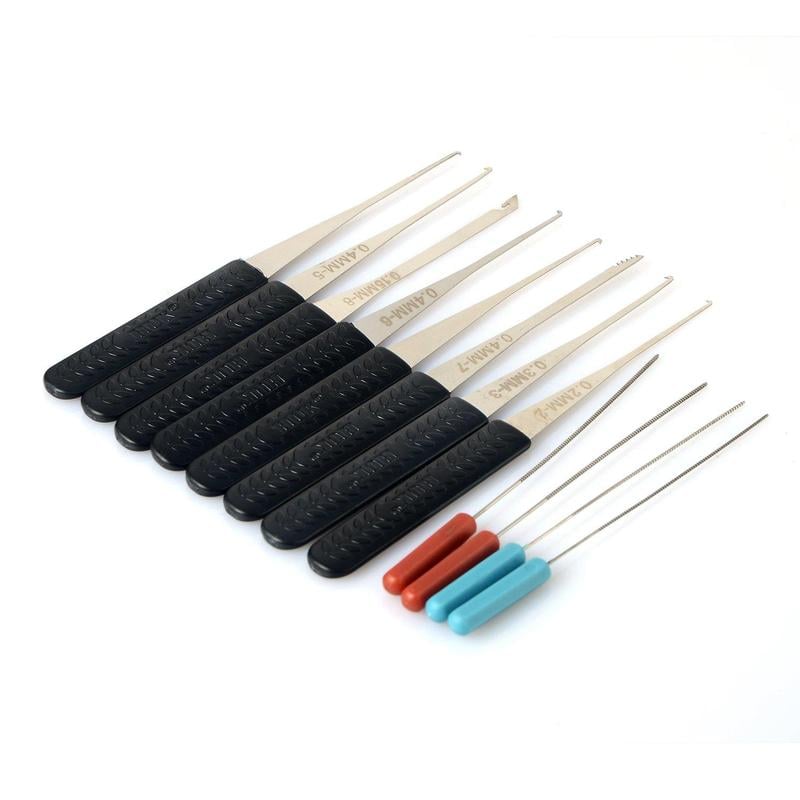 12 Piece Lock Pick HUK Broken Key Extractor Kits