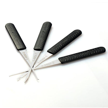 12 Piece Lock Pick HUK Broken Key Extractor Kits