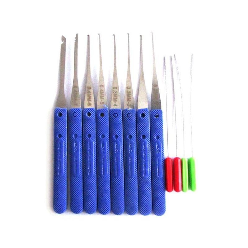KLOM 12 Piece Broken Key Extractor Lock Picking Set