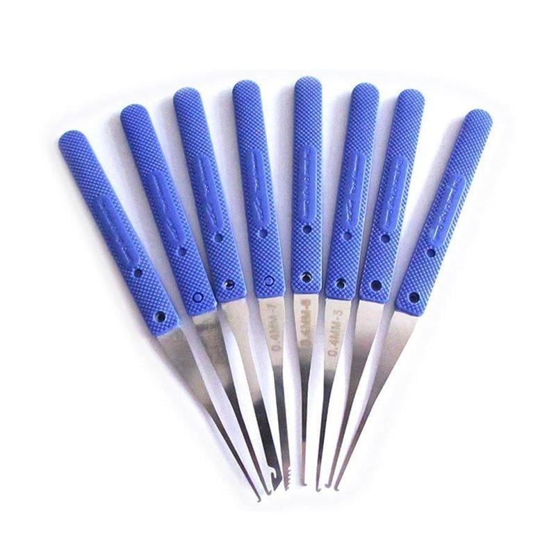 KLOM 12 Piece Broken Key Extractor Lock Picking Set