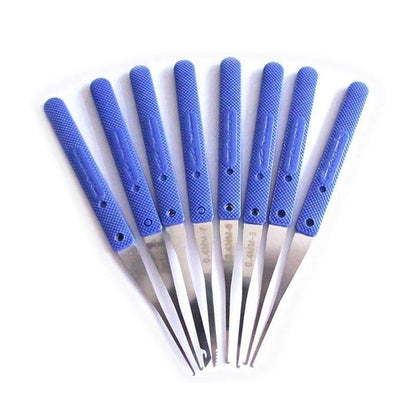 KLOM 12 Piece Broken Key Extractor Lock Picking Set