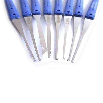 KLOM 12 Piece Broken Key Extractor Lock Picking Set