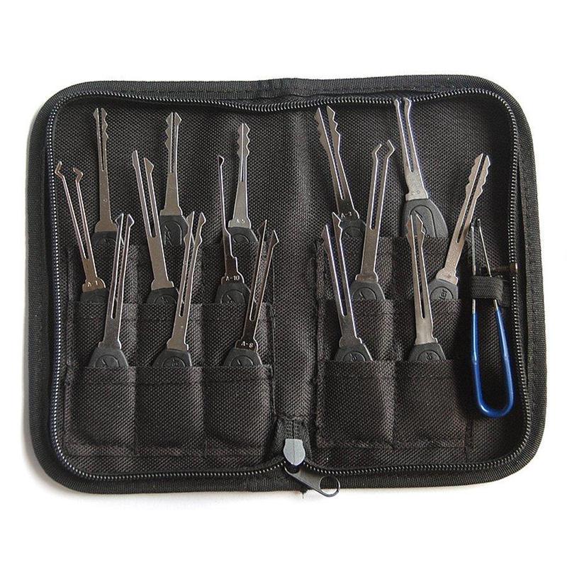 KLOM 16 Piece Wafer Rake Lock Picking Set – Cooltoi.com