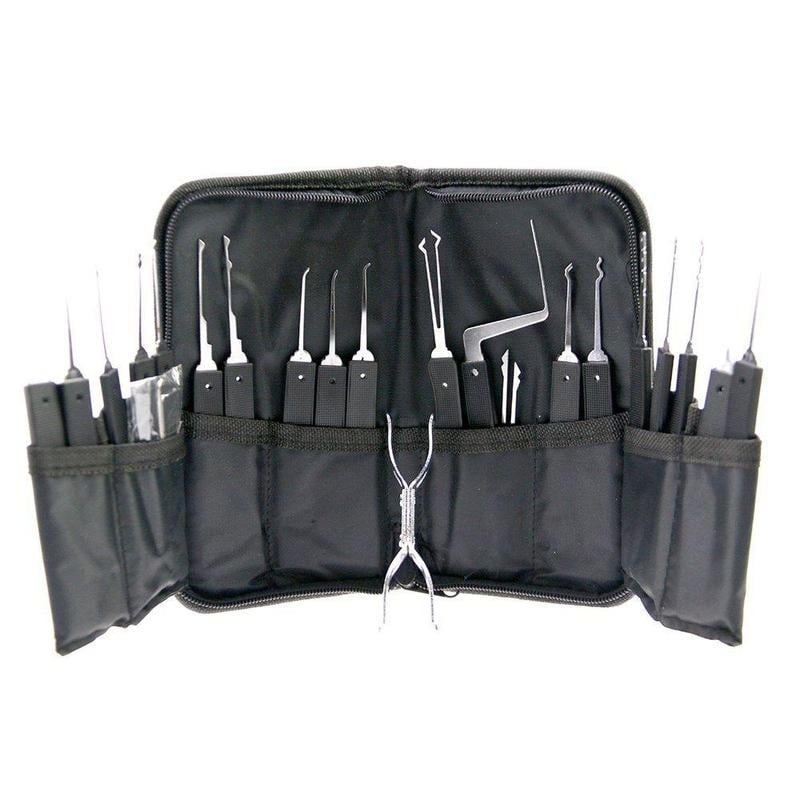 KLOM 20 Piece Locksmith Tools Lock Pick Set