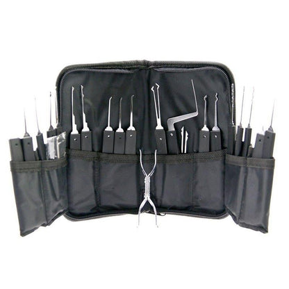 KLOM 20 Piece Locksmith Tools Lock Pick Set