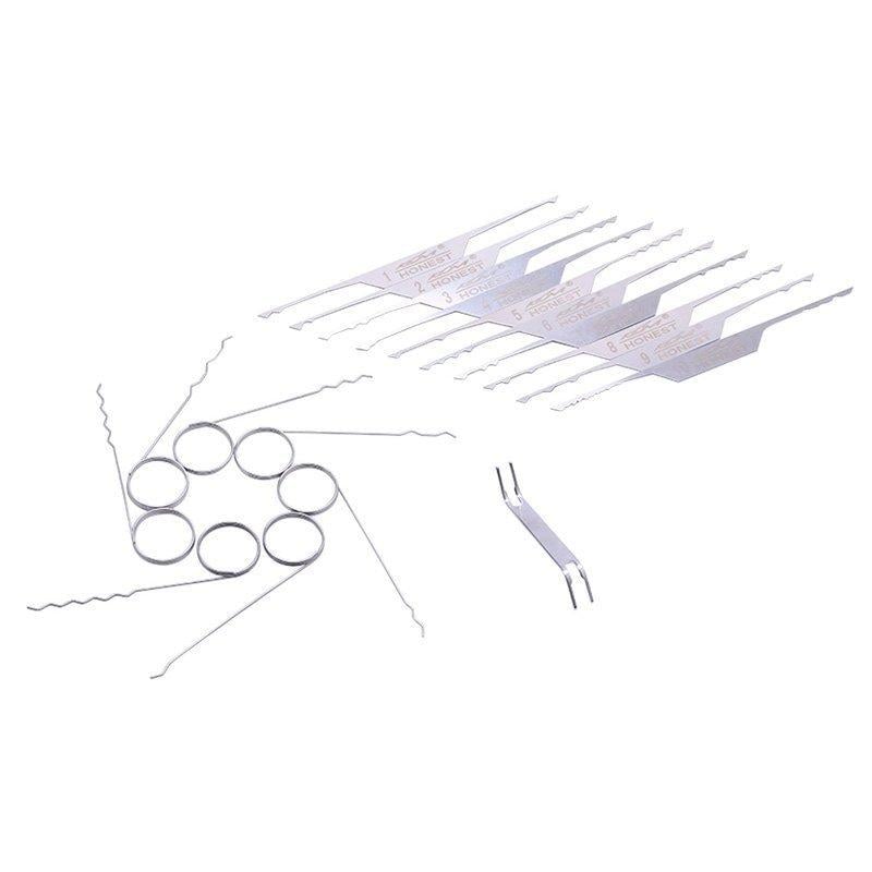 KLOM Lock Picking Kit Finger Rake Picks & Wave Picks