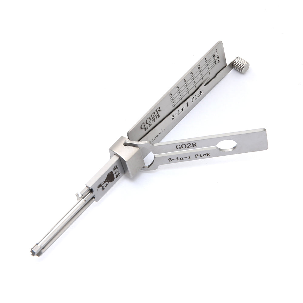 Lishi GO2R 2 in 1 Pick & Decoder for Japanese GOAL Keyway