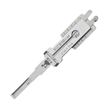 Original Automotive Lishi HU127/HU100R v.3 EXT Lock Pick 2 in 1 Decoder and Pick for BMW