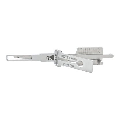 Original Automotive Lishi HU127/HU100R v.3 EXT Lock Pick 2 in 1 Decoder and Pick for BMW