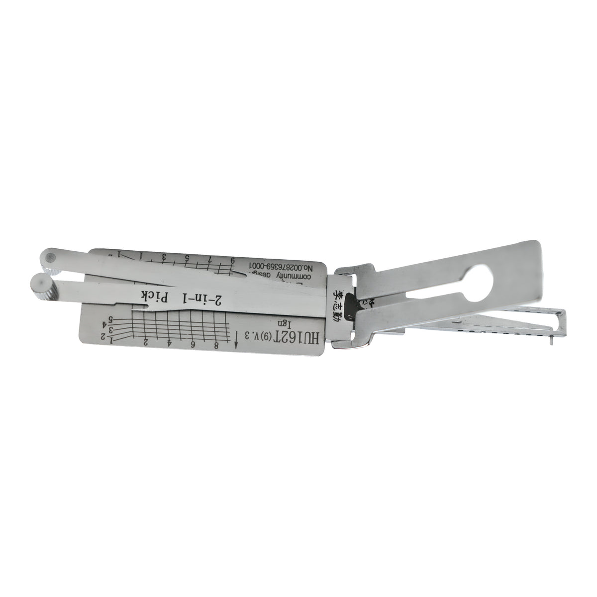 Lishi HU162T(9) Ign 2 in 1 Decoder and Pick for VW & Audi